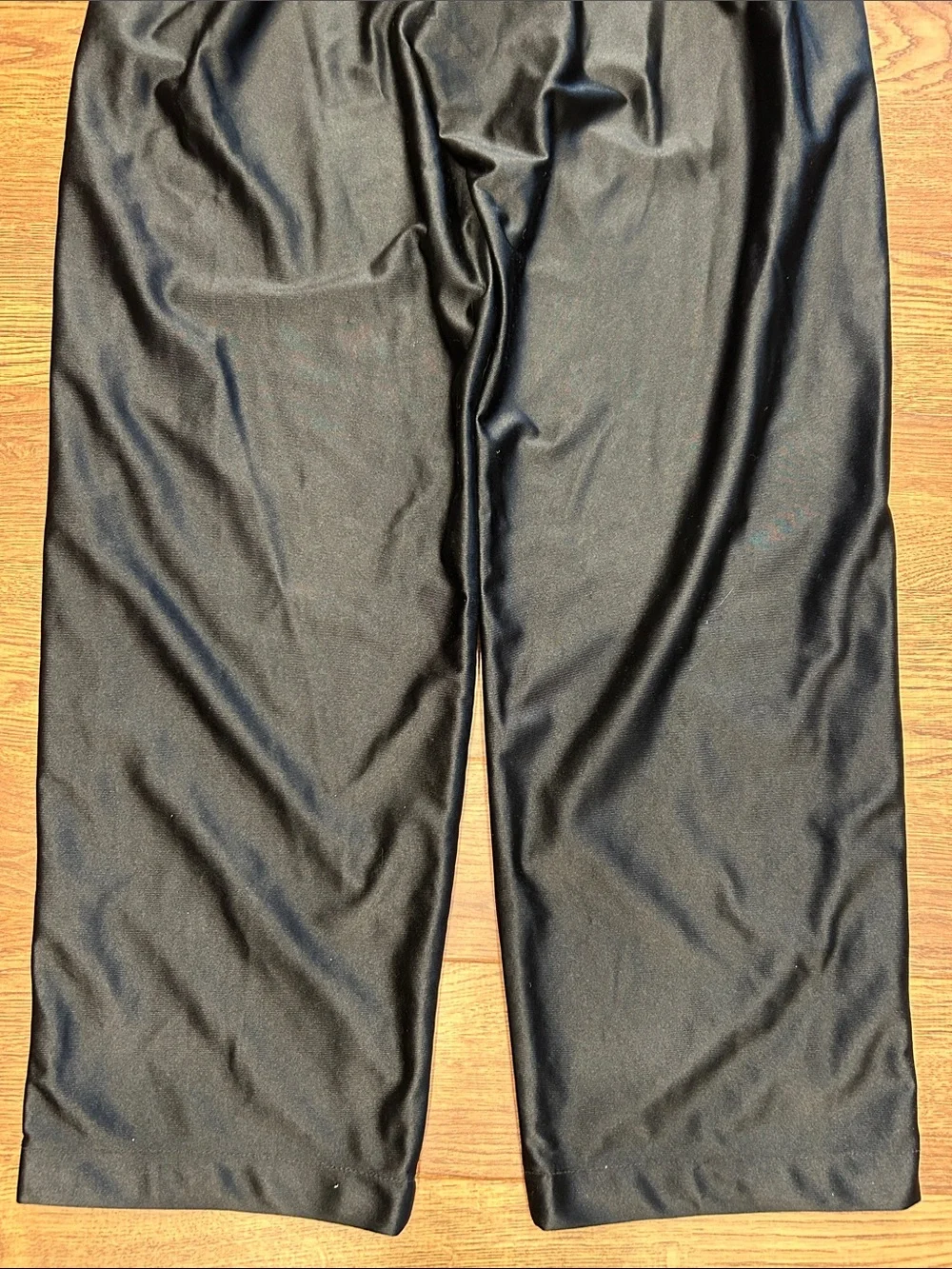 Nike Vintage Tear Away Black Track Pants Womens L (12-14) 90s Y2K